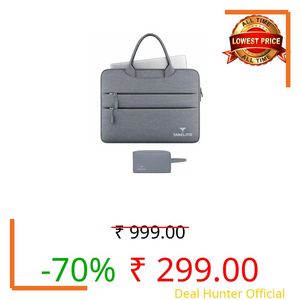 Tabelito Basic 13.3 inch Laptop Bag Sleeve Cover with Box for HP/Dell/Accer/Apple/Asus/Ultrabook/Razer Etc.Laptops-Grey 13.3 INCH