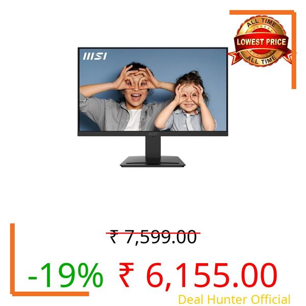 MSI PRO MP253 24.5 Inch Full-HD Office Monitor - 1920 x 1080 IPS Panel, 100 Hz, Eye-Friendly Screen, Built-in Speakers, Tilt-Adjustable - DisplayPort 1.2a, D-Sub(VGA), HDMI™ CEC