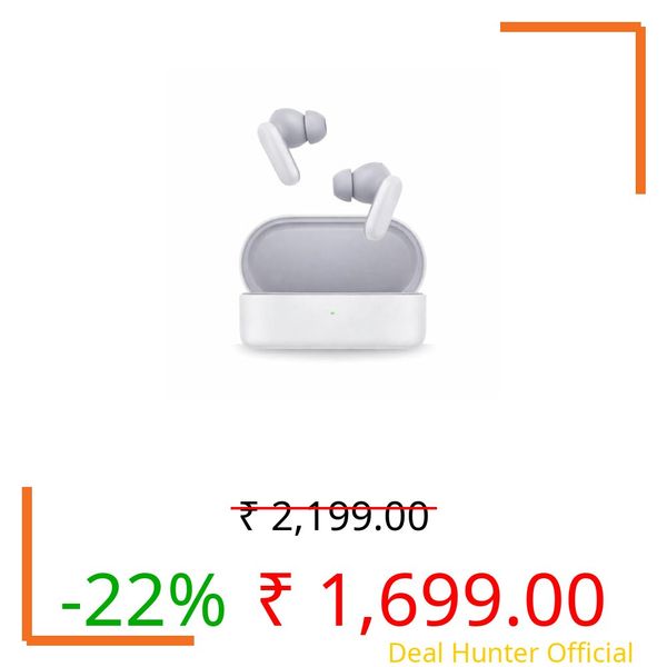 Original Earbuds Compatible with OnePlus Nord Buds 2r TWS Earbuds up to 54 Hours Playback, 2-mic Clear Calls, 3D Spatial Audio, AI Translation, 12.4mm Drivers, Dual-Device Connectivity (Full White)