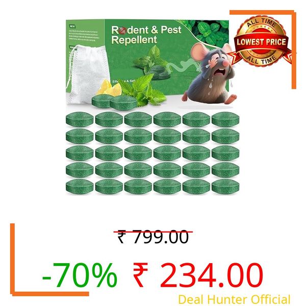 Rat Repellent Car Home Pack of 1 (10 Tablet) Repel Mice and Rats Protect Wires in Car, No Kill Only Repels Home Indoor Outdoor, Garden Patio Garage Rat Controller Pills to Keep Rodents Out of Car (1) (2, 10 TABLET)