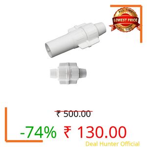 Plasto Spray Nozzle for Hose Pipe, Useful for Gardening, Car, Bike Washing, High Pressure Adjustable Washing Nozzle for Garden Hoses, Lawn Watering & Cleaning (25mm)