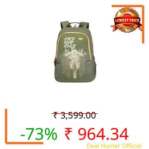 Wildcraft Motorcyle Stories 3 Compartment Laptop Backpack 45L