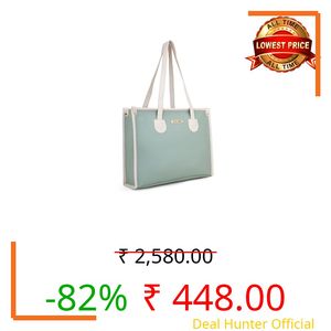 LEGAL BRIBE Textured Tote bag (Mint Green)