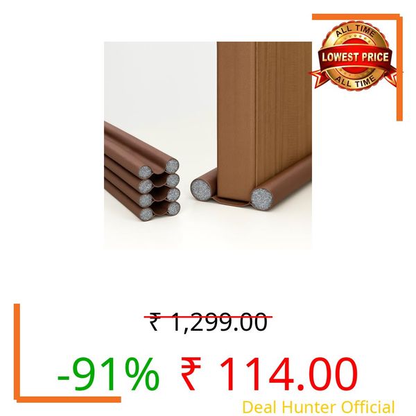ASPAURA - Door Guard (39 Inch Pack of 1) | Door Gap Filler | Door Sealing Strips | Bottom Seal Strip | Soundproof Draft Stopper | Noise Reduction | Energy Saving | Dust,Insect & Cold Air Blocker (1)