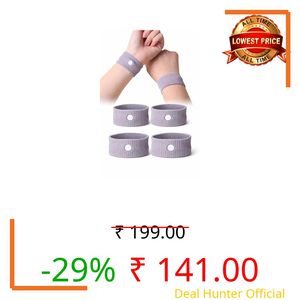 QUIQSHIPP Anti-Nausea Wristband for Anxiety, Travel, Sea, Car, Air Sickness Reliefs Handband (4)