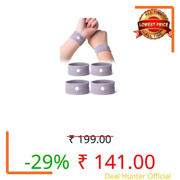 QUIQSHIPP Anti-Nausea Wristband for Anxiety, Travel, Sea, Car, Air Sickness Reliefs Handband (4)