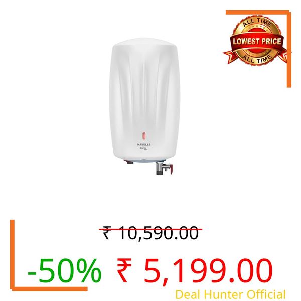 Havells Carlo Pro Instant Water Heater 5.9L (White)