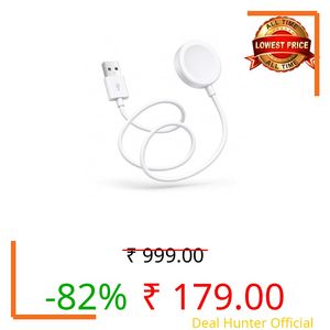 Smart Watch Charger Magnetic Charging Cable Compatible with Smart Watch Magnetic USB Charger for Smartwatch Wireless Charging Dock Cable Compatible