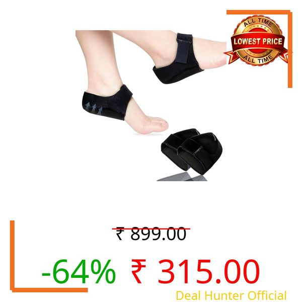 2 Pieces Plantar Fasciitis Heel Protectors and Gel Heel Cups – Premium Heel Pads for Women and Men to Relieve Heel Spur Pain, Achilles Tendonitis, and Cracked Heels; Shock-Absorbing Heel Inserts for Shoes with Superior Cushion Support -2 Pieces (Black, L (41-45)) (Black)