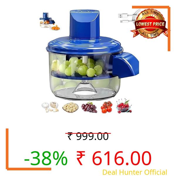 Garlic Peeler Automatic Fruit & Vegetable Peeler Machine Fruit Peeler Rechargeable Electric Peeler for Fruits & Vegetables Hands-Free Peeling Machine for Home, Shop, Restaurant & Kitchen