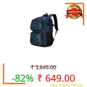 FOOTLOOSE by VIP Kinetic 30L Laptop Backpack (15.6"), 2 Compartments, Blue