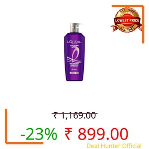 L'Oréal Paris Collagen Lifter Volumizing Shampoo with Collagen Peptides for thin, flat hair, gives instant volume lift & thicker, fuller hair, 650ml