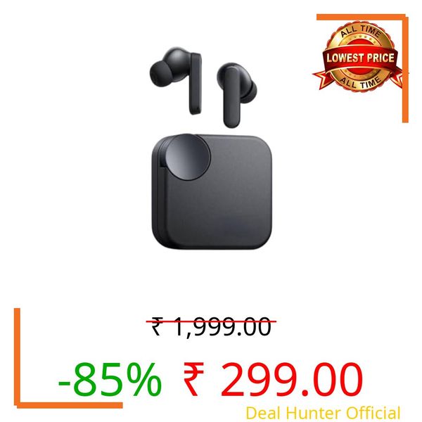 Earbuds Wireless Bluetooth 5.3 TWS Earphones with Full Touch Control, Built-in Microphone, Premium Sound Quality, Fast Stable Connection, Type C Charger Under 499