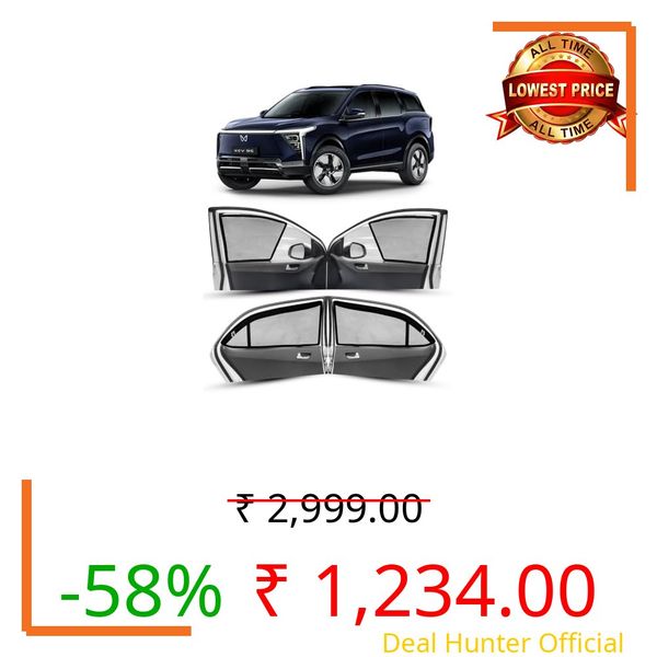 Autofact Magnetic Car Sunshade for XEV 9S, UV Protection Sun Shades