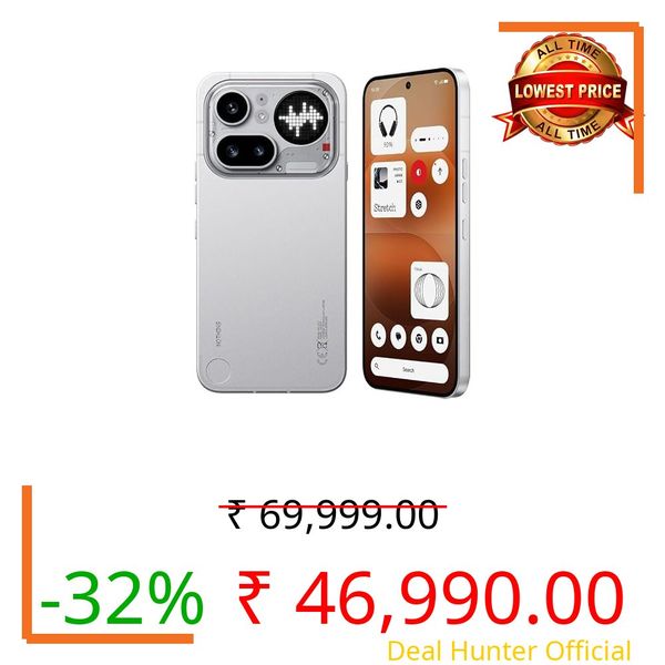 Nothing Phone (4a) Pro 5G, 8GB RAM, 128GB, Silver