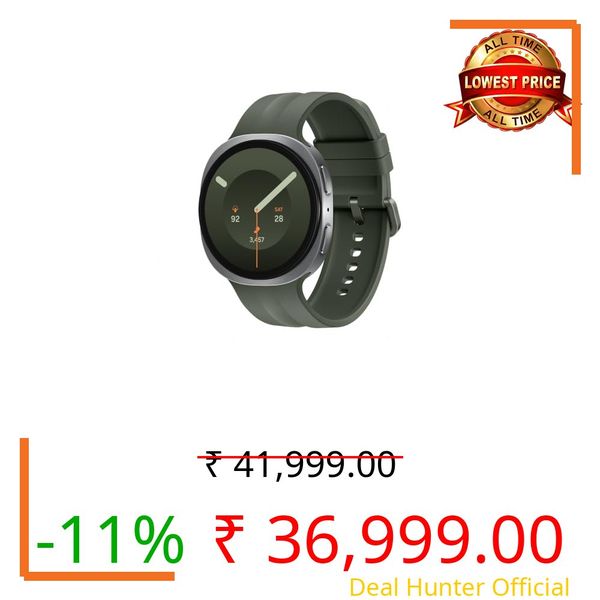 Samsung Galaxy Watch9 (44mm Bluetooth, Silver)