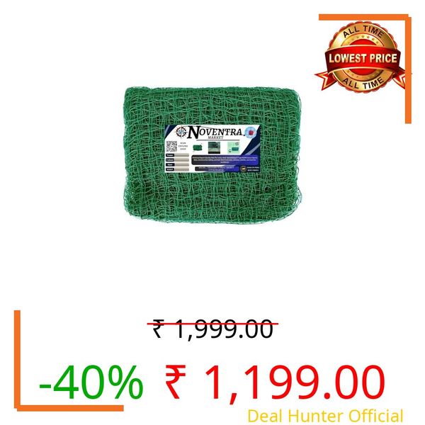 Anti-Bird Pigeon Net for Balcony | Bird Protection Net, Green, 10Ft X 60Ft