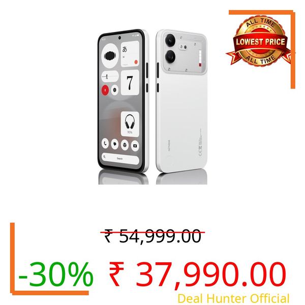 Nothing Phone (4b) 5G, White, 8GB RAM, 128GB Storage
