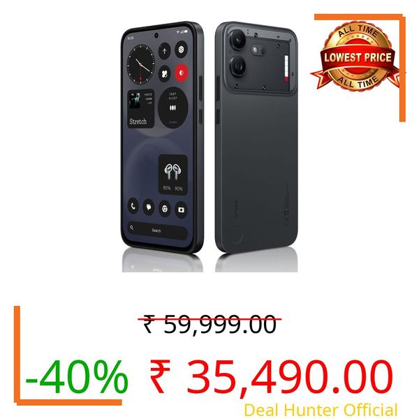 Nothing Phone (4b) 5G, 8GB RAM, 256GB, Black