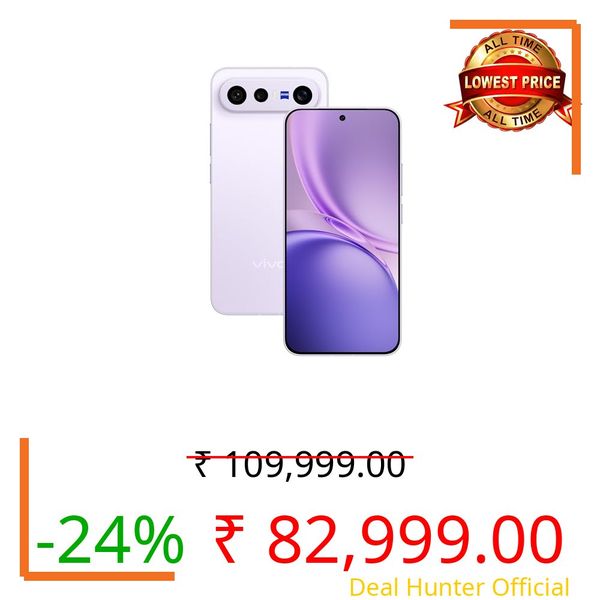 vivo X300 FE 5G (Lilac Purple, 8GB RAM, 256GB Storage)