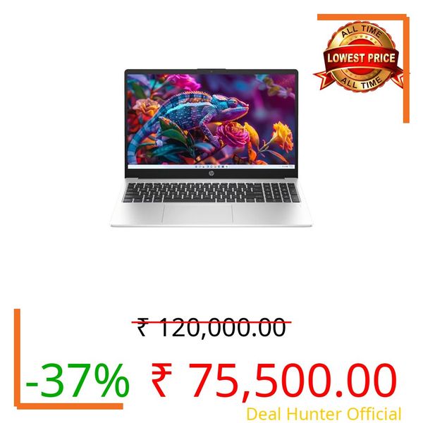HP Professional 15 (2026), Intel (i5 14th Gen) Core 5 120U - (24 GB DDR5/512 GB SSD/Intel Iris Xe Graphics/Windows 11 Pro) Business Laptop/15.6" FHD/Backlit + Fingerprint/Silver/Copilot Key/1.5kg/MSO