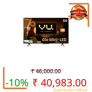 Vu California 126cm (50 inches) Glo MiniLED Google 4K TV VUGLOMINILED 2026