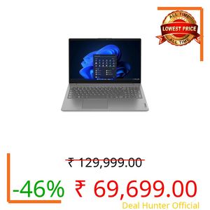 Lenovo V15 | Intel Core i5-1335U 13th Gen | 8GB DDR4 RAM | 512GB SSD | Intel UHD Graphics | 15.6" Full HD Anti-Glare Display | Windows 11 | Microsoft Office 2024 | Wi-Fi 6 | HD Camera | Iron Grey
