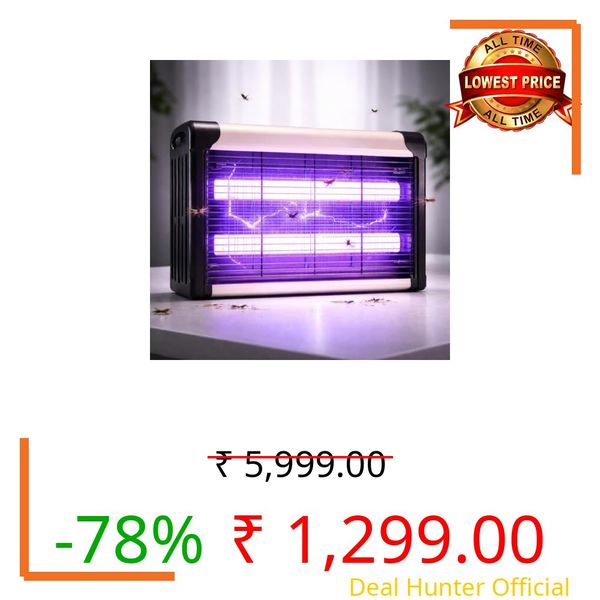 Electric Mosquito Killer, Fly Insect Killer Machine, Insect Bug Zapper,Fly Catcher and Trap Killer LED Lamp for Restaurants,Home,Office,Bedroom
