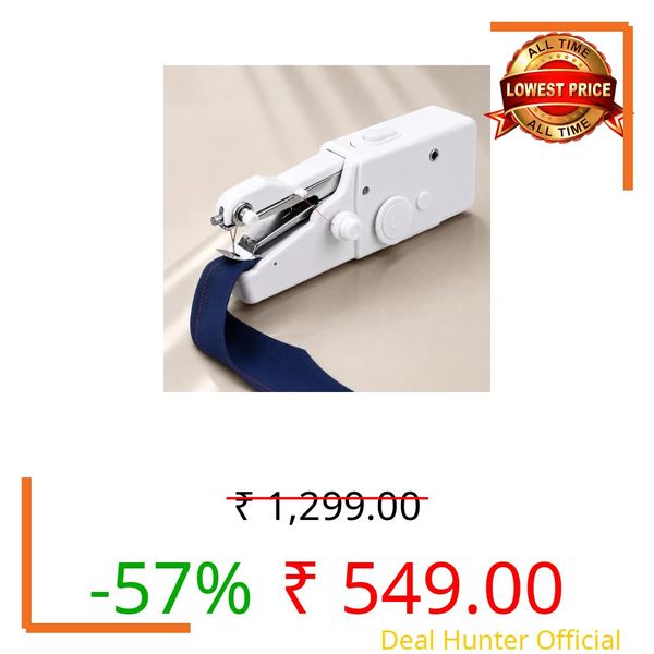PANCA Handy Stitch Mini Handheld Sewing Machine for Quick Fabric Repair