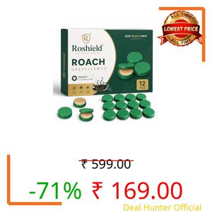 Cockroach Killer Gel for Home Strong Anti Roach Gel Cockroach Repellent for Kitchen with Fast-Acting Bait Trap for Permanent Cock-Roach Control Roshield (Pack of 1)