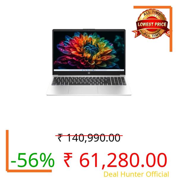 HP Professional 15 (2026), Intel (i3 14th Gen) Core 3 100U - (24 GB DDR5/512 GB SSD/Intel UHD Graphics/Windows 11 Home) Thin & Light Business Laptop/15.6" FHD/Fingerprint/Silver/Copilot/1.5kg/MSO 2024