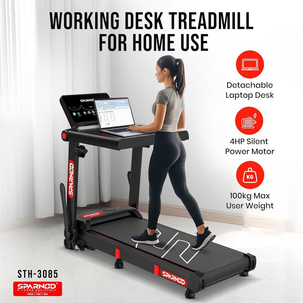 Sparnod Fitness STH-3085 Foldable Treadmill Review 2026: The Best Budget Buy
